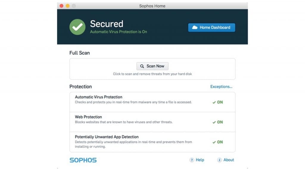 Sophos free antivirus for mac review